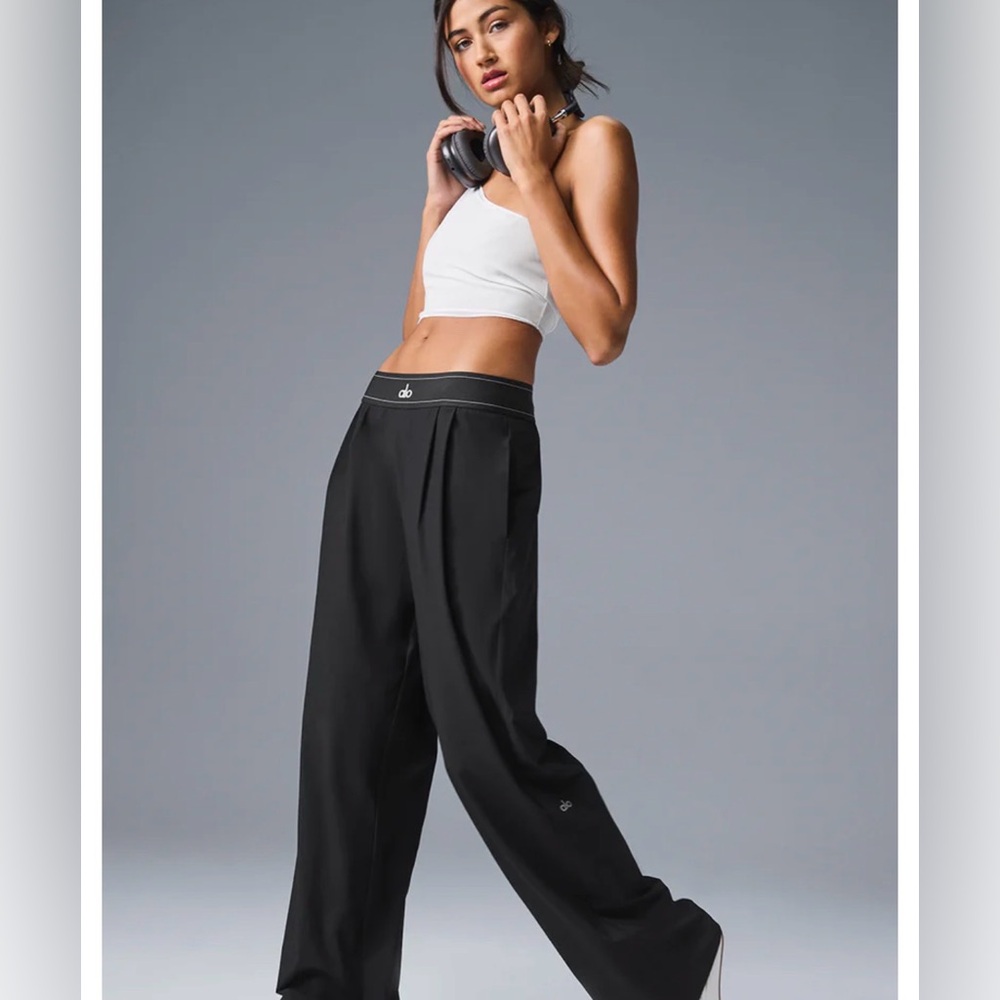DUPE ALO Yoga Women’s Trouser Pant Black